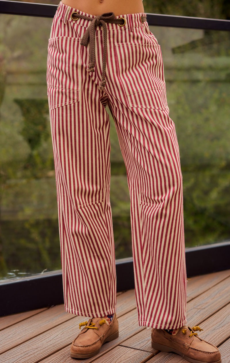 Stripe Rope Pants