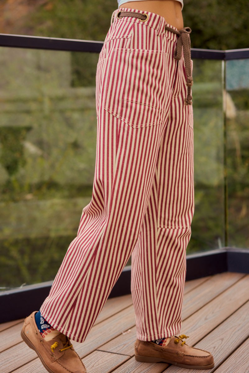 Stripe Rope Pants