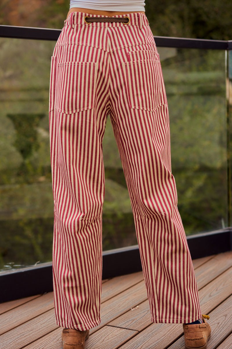 Stripe Rope Pants