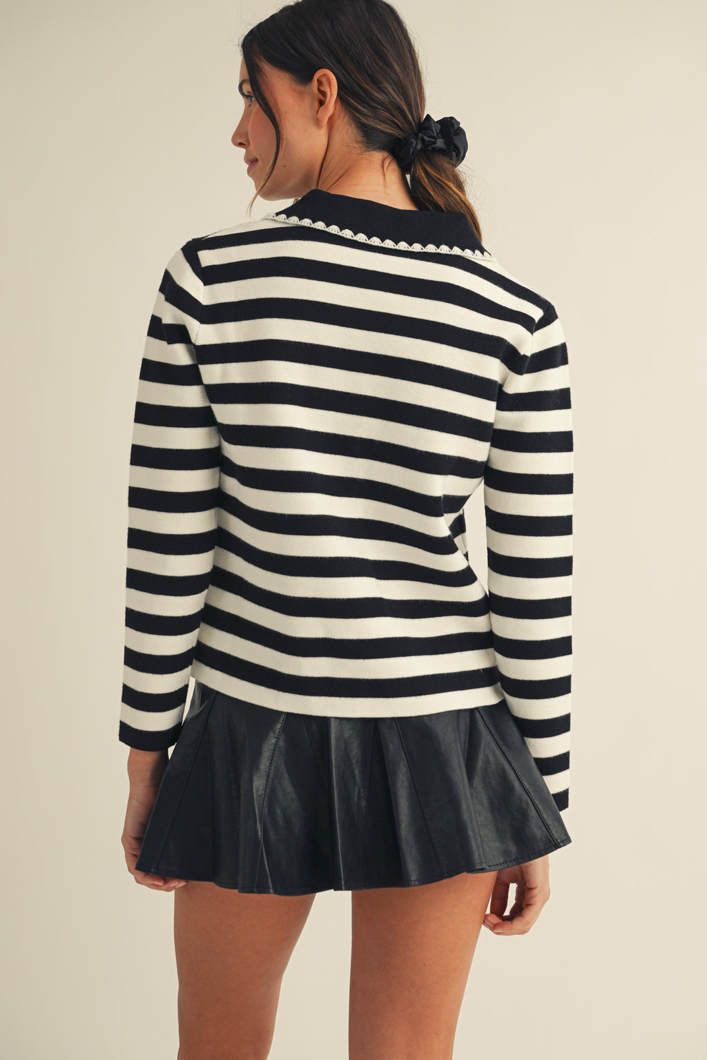Classic Collar Pocket Cardigan