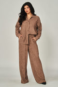 Sparkle & Serenity Lounge Set - Cocoa