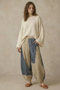 The Arlo Patchwork Balloon Pants