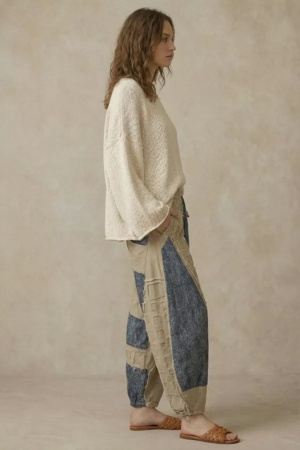 The Arlo Patchwork Balloon Pants