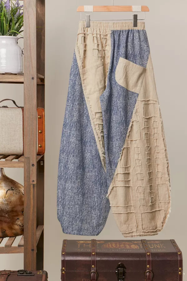 The Arlo Patchwork Balloon Pants