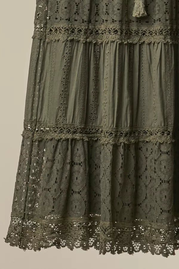 The Rosalie Lace Maxi Skirt