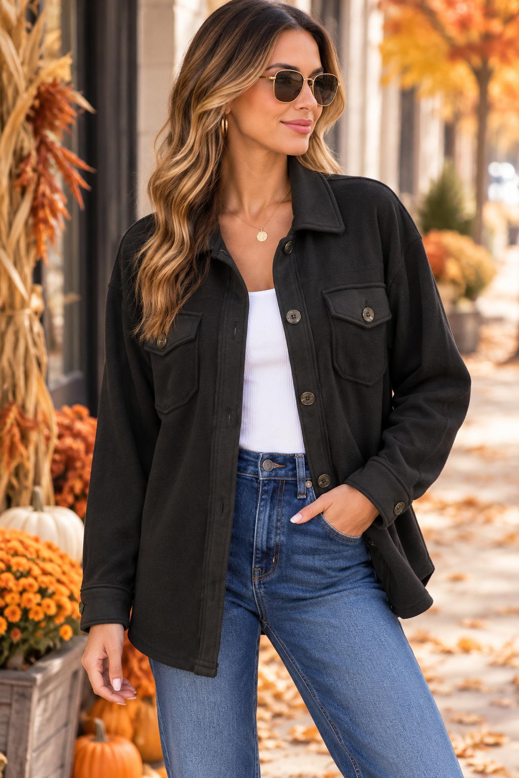 Midnight Harvest Shacket