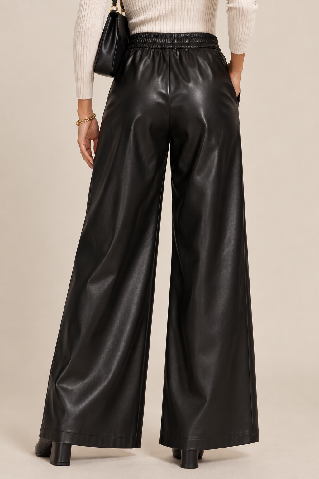 Midnight Luxe Faux Leather Pants