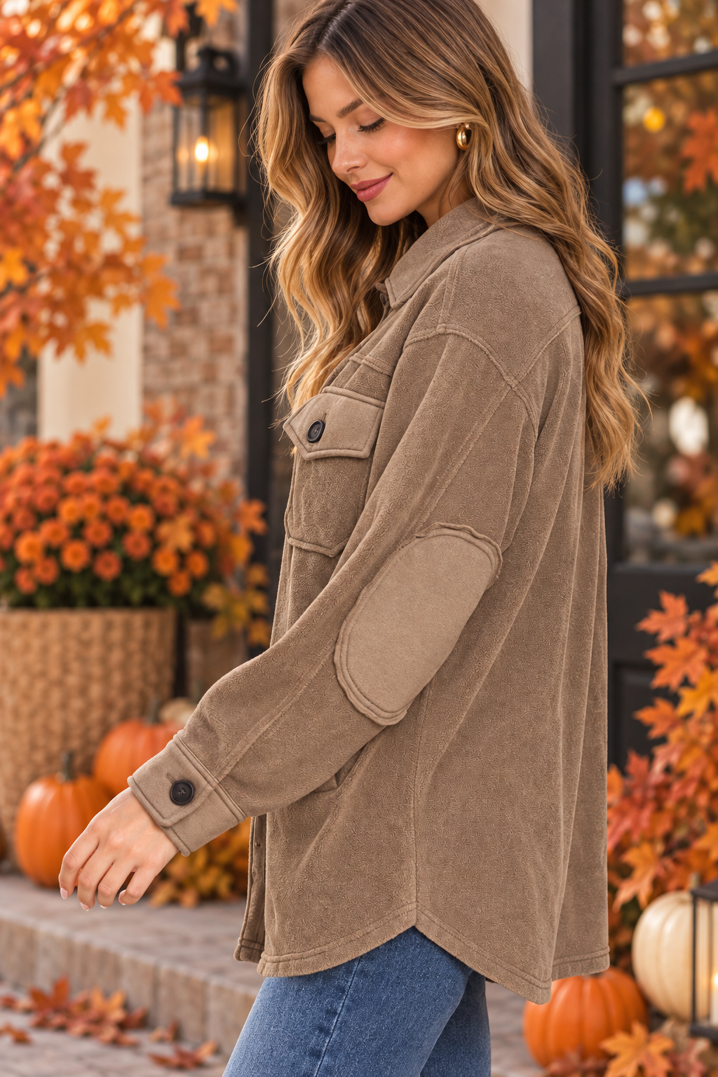 Mocha Harvest Shacket