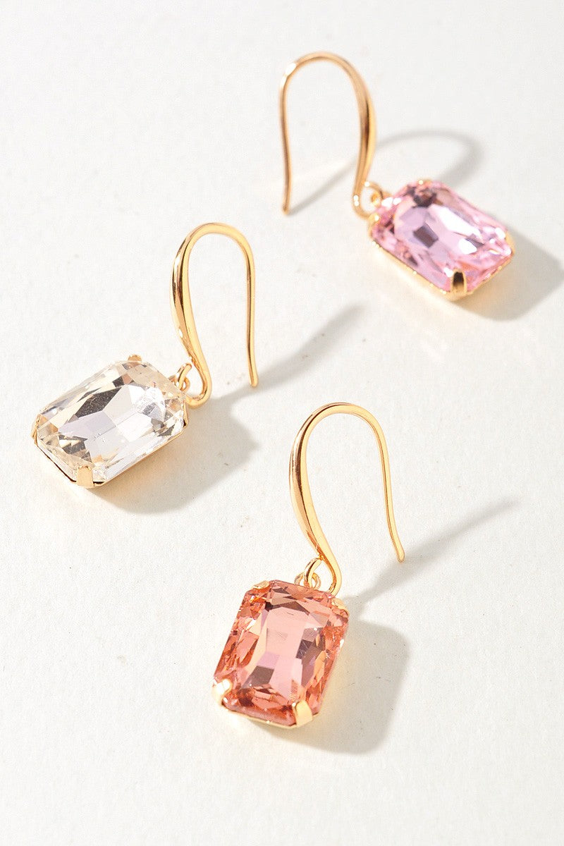 Crystal Cascade Earrings