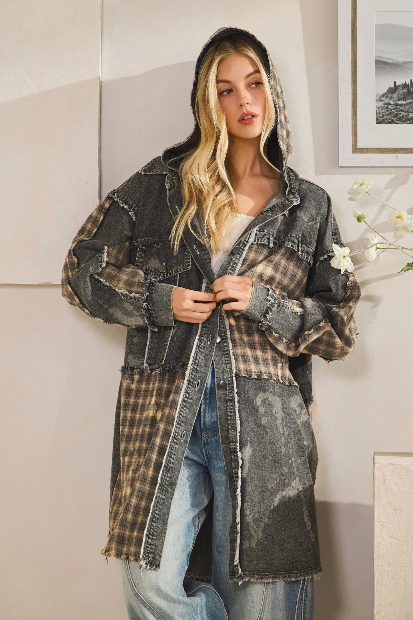 Oli & Hali Patchwork Denim Jacket