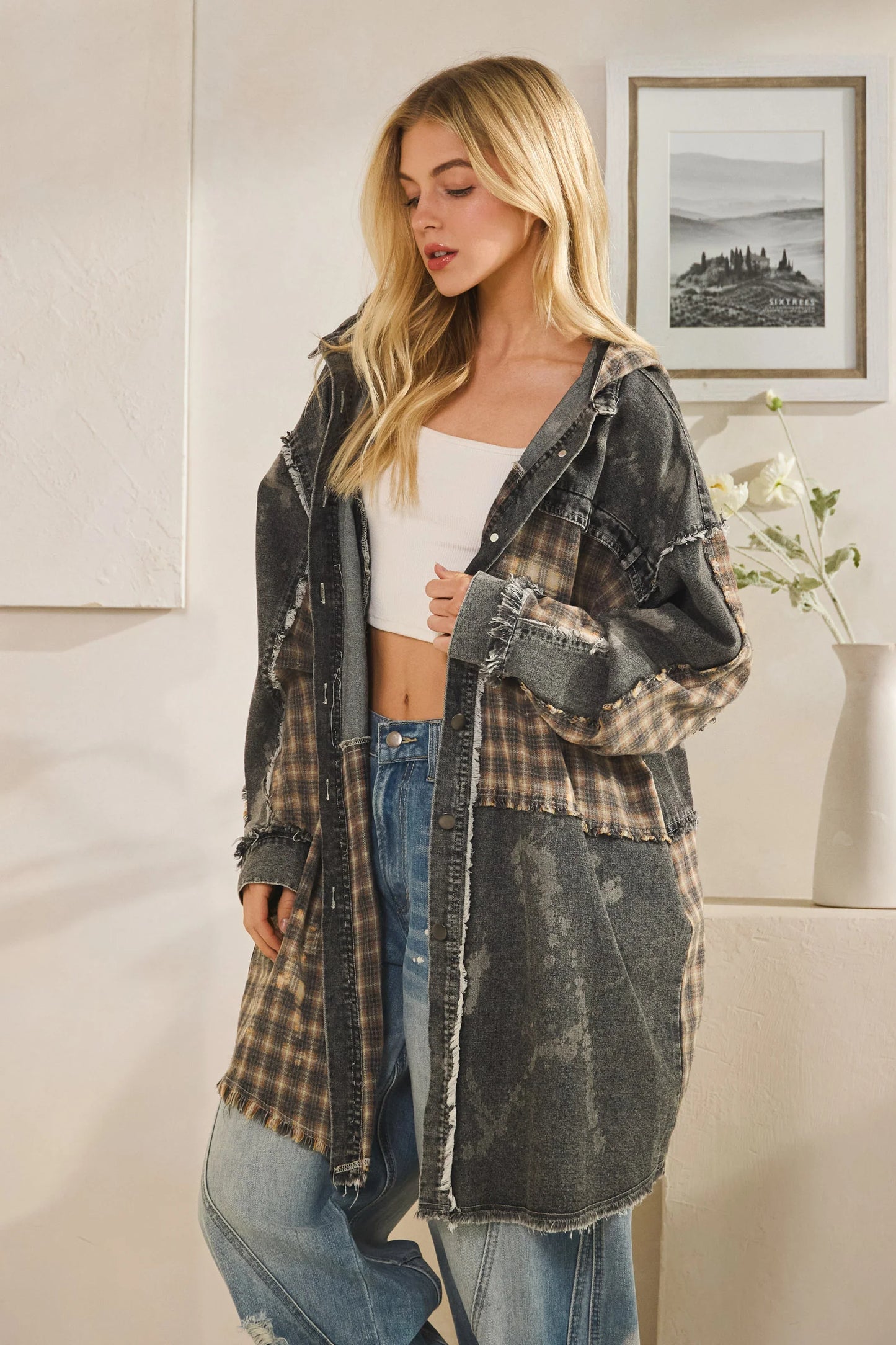 Oli & Hali Patchwork Denim Jacket