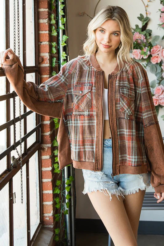 Oli & Hali Plaid Jacket
