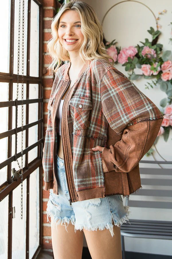 Oli & Hali Plaid Jacket