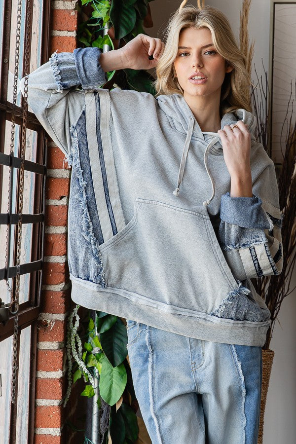 Oli & Hali Denim Hoodie