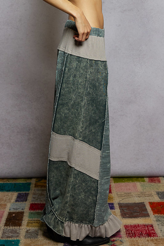 POL Wide Leg Pants - Charcoal