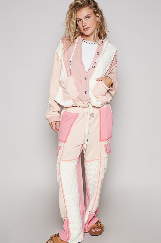 POL Waffle Knit Jacket