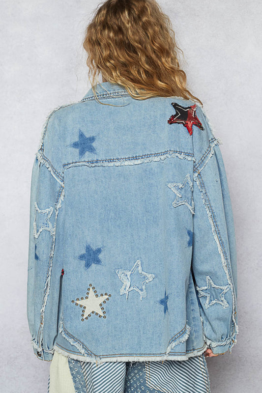 POL Denim Star Jacket