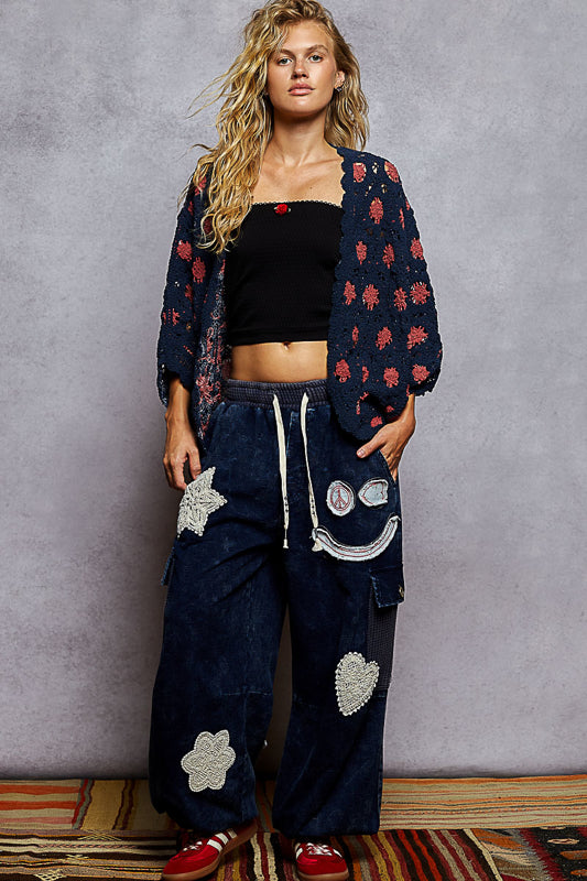 POL Sundance Crochet Cardigan
