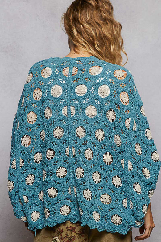 POL Sundance Crochet Cardigan