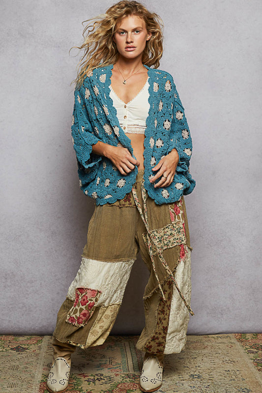 POL Sundance Crochet Cardigan