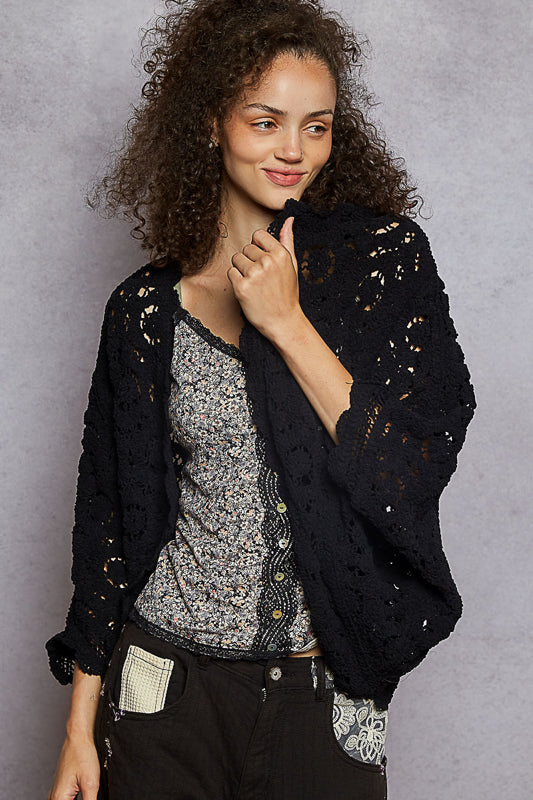 POL Sundance Crochet Cardigan