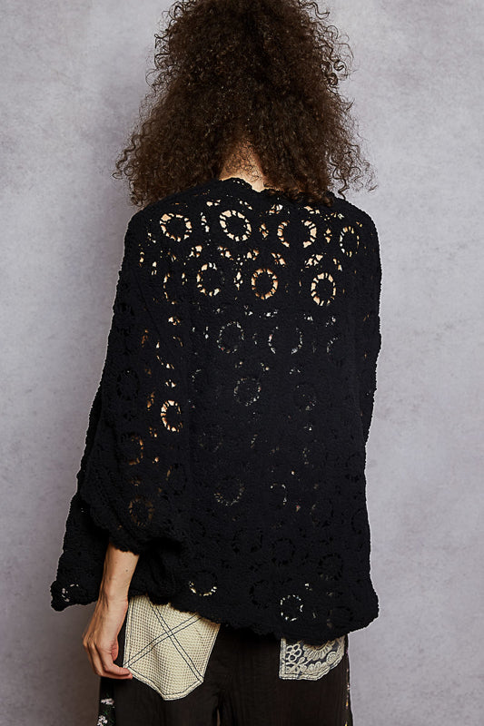 POL Sundance Crochet Cardigan