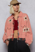 POL Star Patchwork Jacket