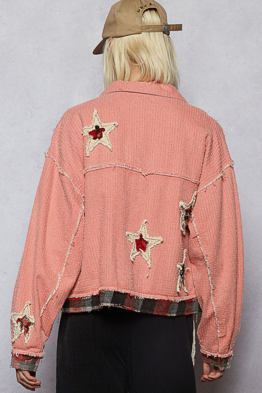 POL Star Patchwork Jacket