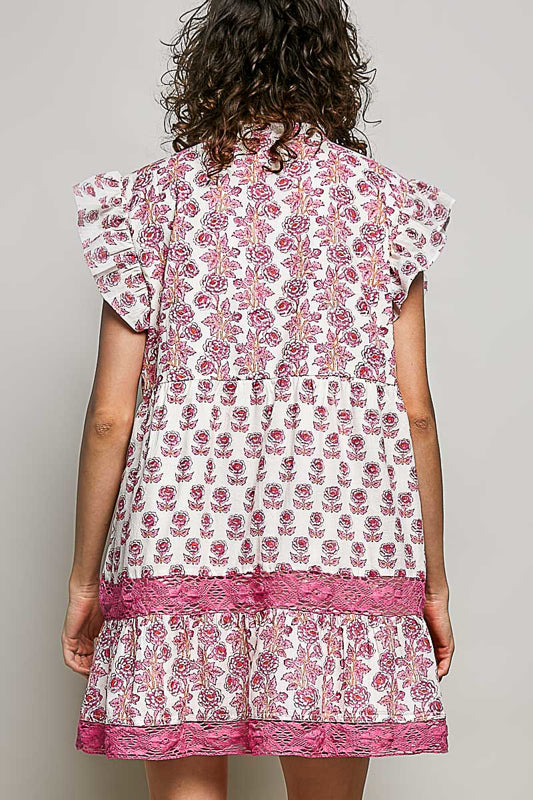 POL Bloom & Breeze Ruffle Dress