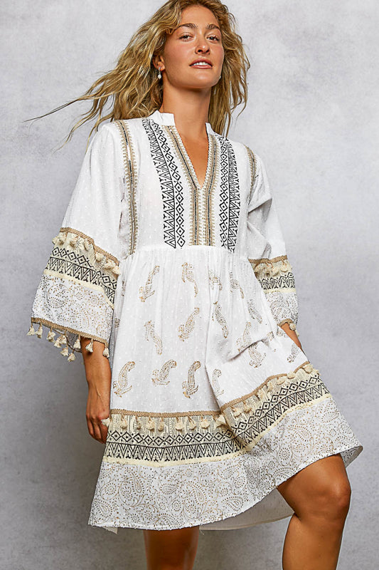 POL Sahara Tassel Dress