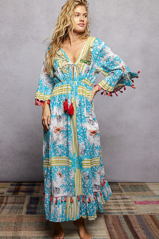 POL The Luna Tassel Maxi
