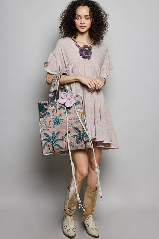 POL Free Spirit Quilted Tote