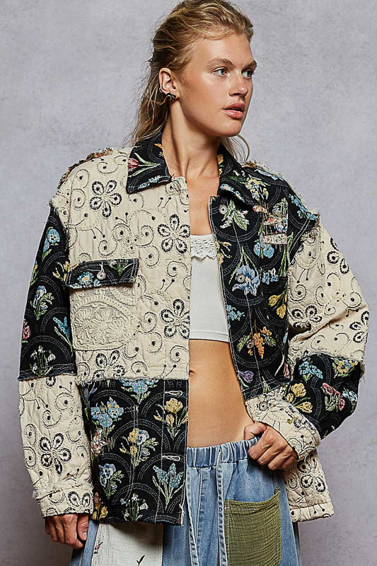 POL Floral Jacket