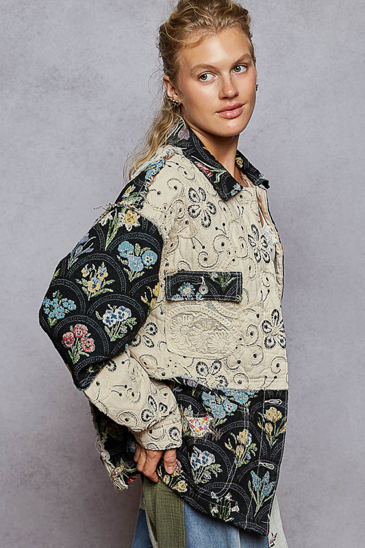 POL Floral Jacket