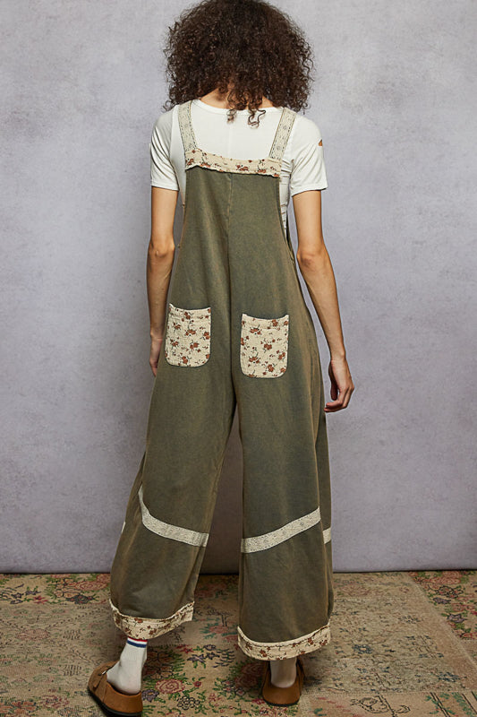 POL Patchwork Jumpsuit