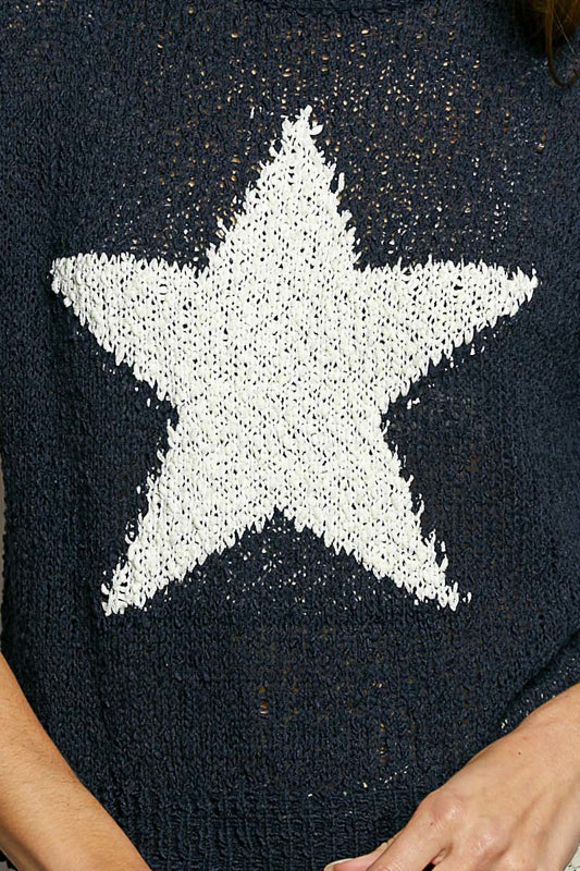 Starry Nights Top - Navy