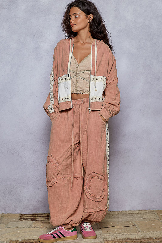 POL The Blush Edge Studded Set