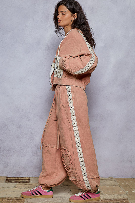 POL The Blush Edge Studded Set