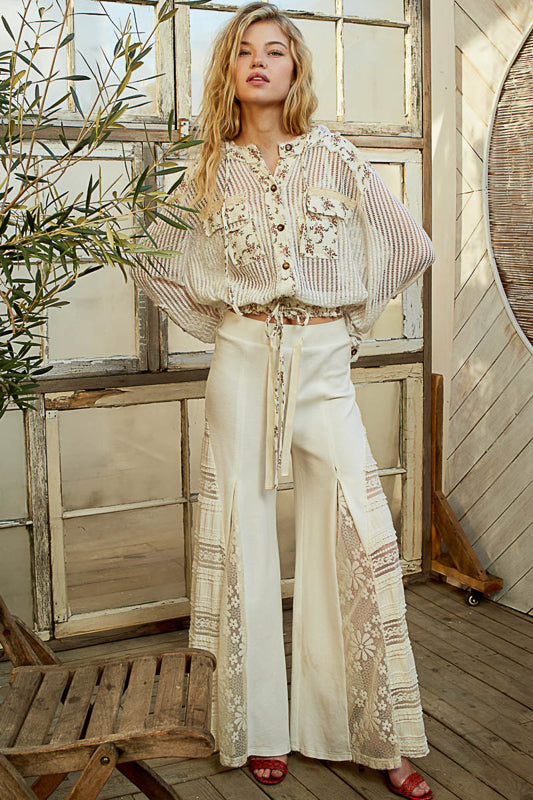POL Wanderlight Print Top