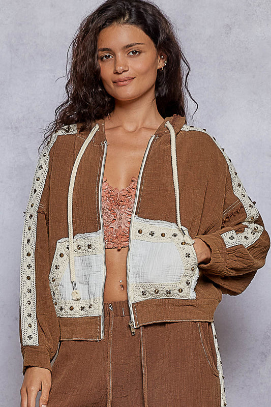 POL Mocha Muse Studded Set