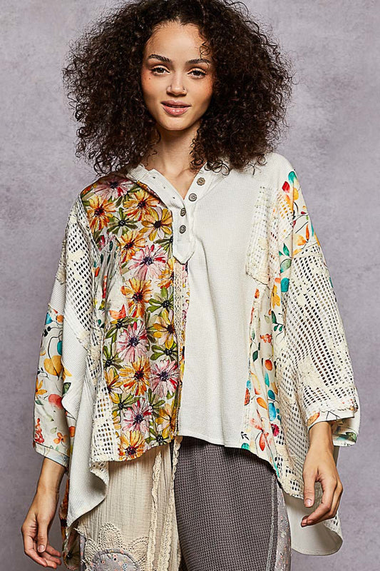 POL The Wildflower Patchwork Top