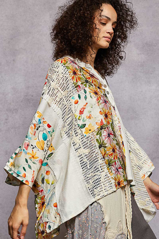 POL The Wildflower Patchwork Top