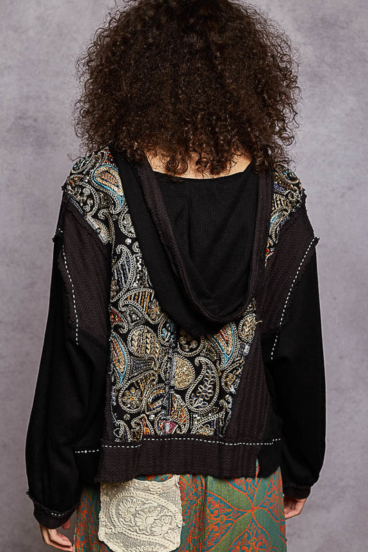 POL Thermal Embellished Top