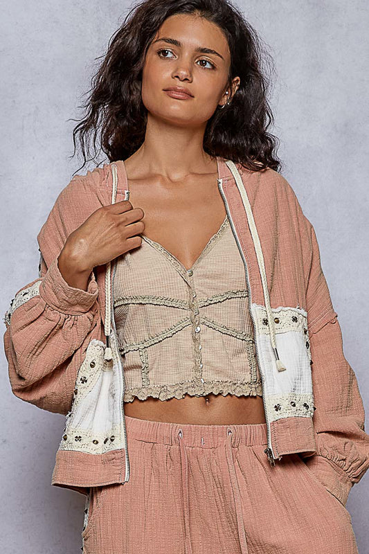 POL The Blush Edge Studded Set