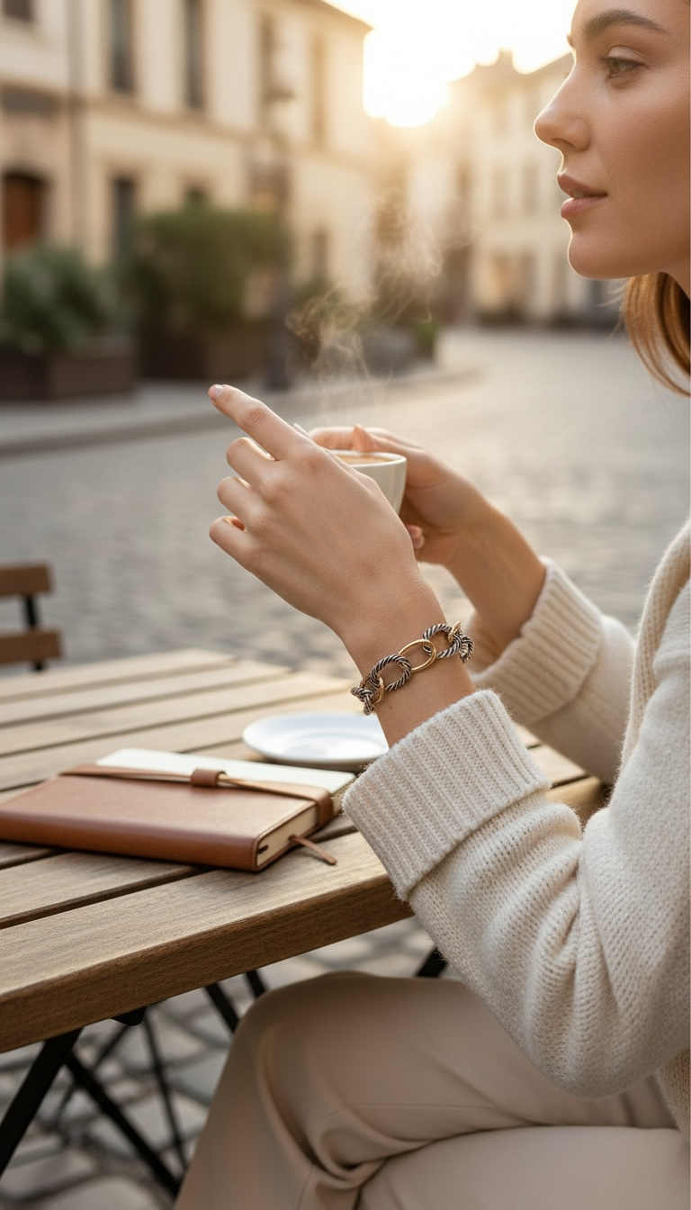 The Nova Two-Tone Bracelet