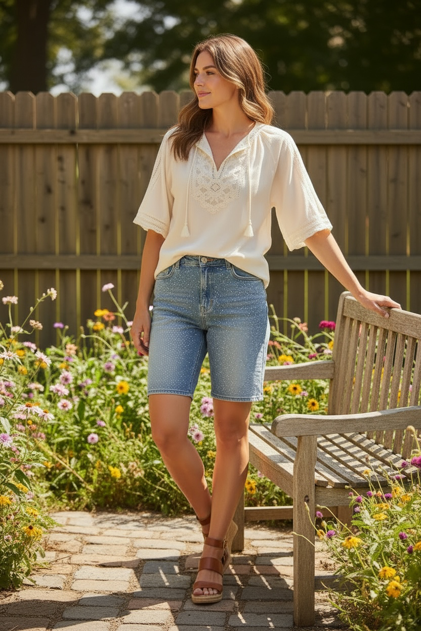 Shine On Bermuda Shorts