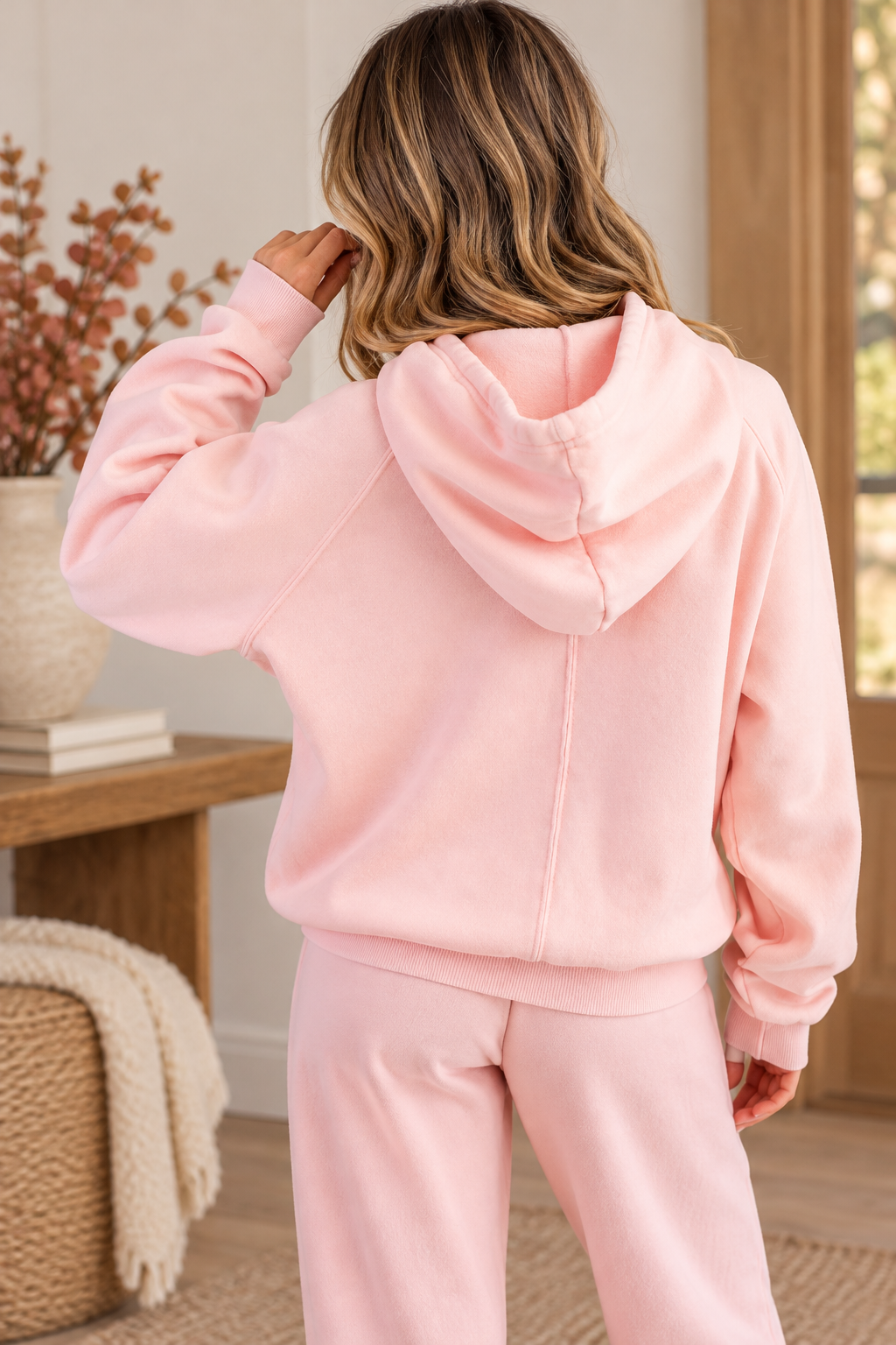 Easel Pretty in Pink Playful Lounge Set