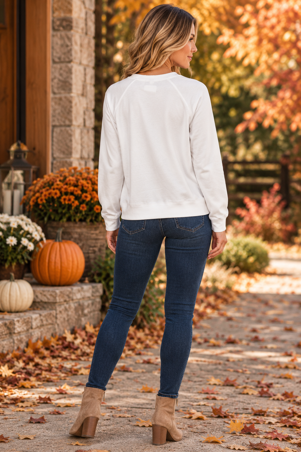Pumpkin Spice Fashion Pullover