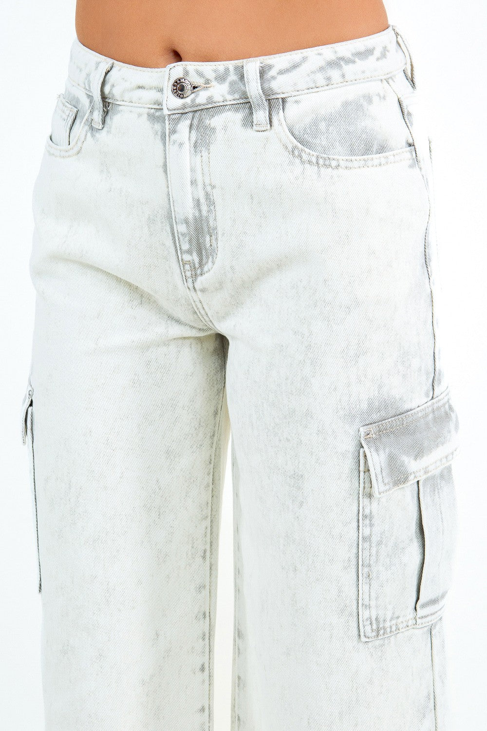 The Parker Cargo Crops - Grey