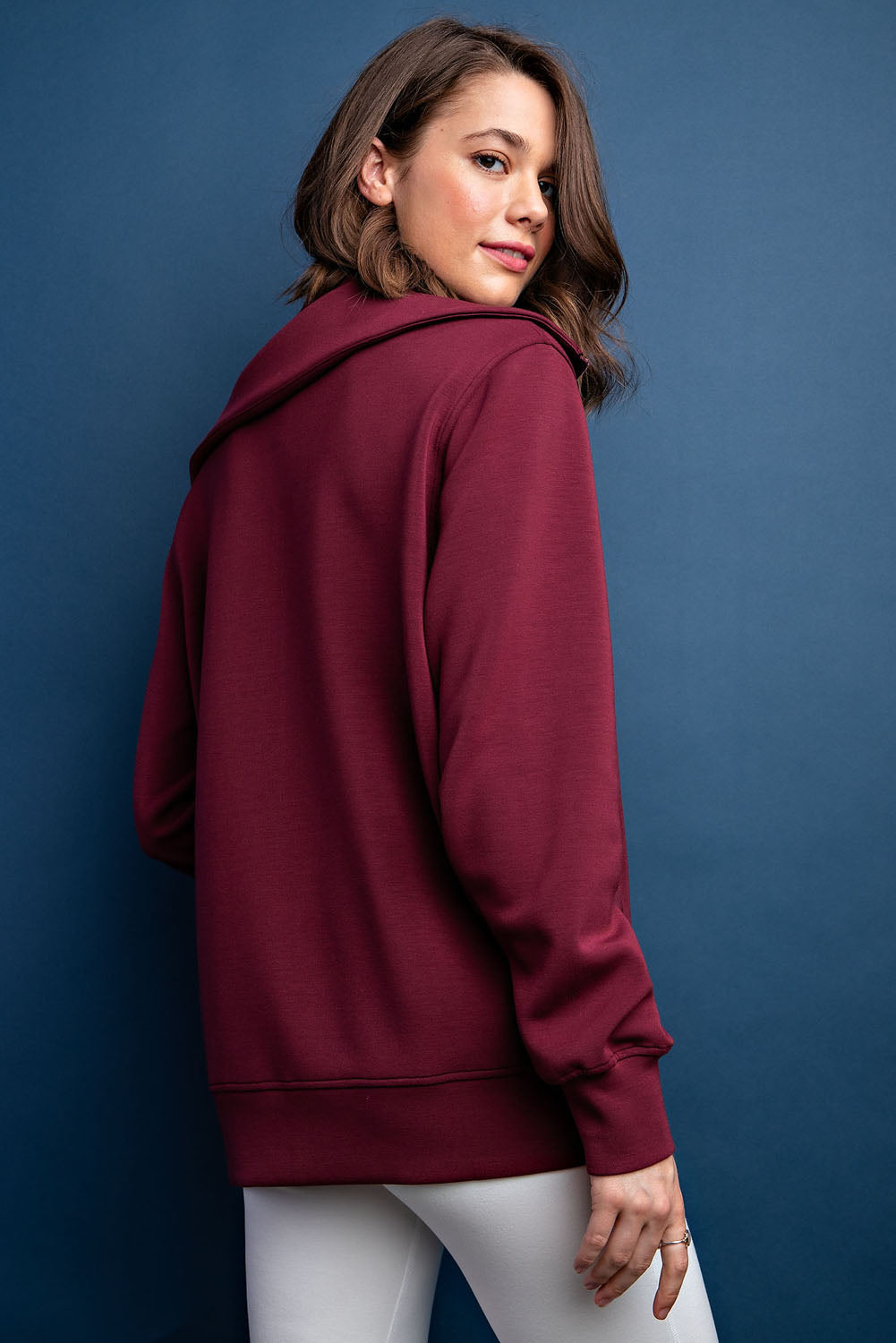 On The Move Jacket - Wine